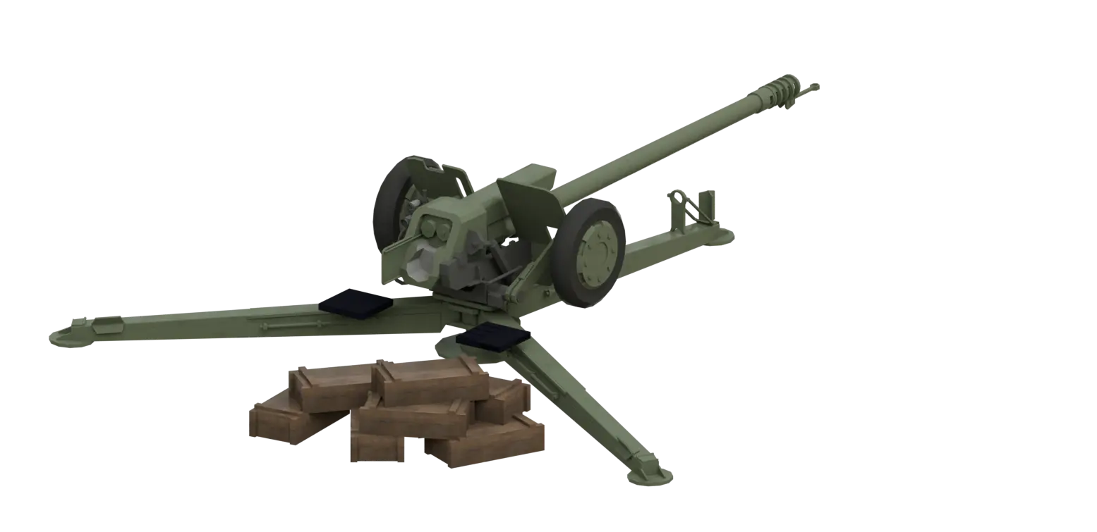 122mm D-30 in Multicrew Tank Combat