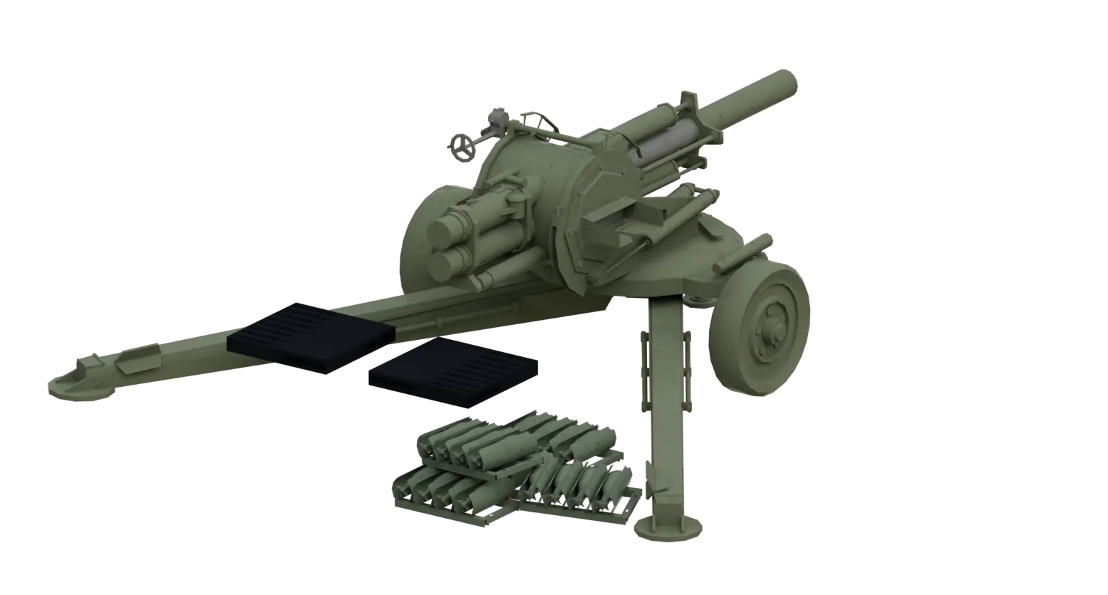 82mm 2B9 Vasilek in Multicrew Tank Combat