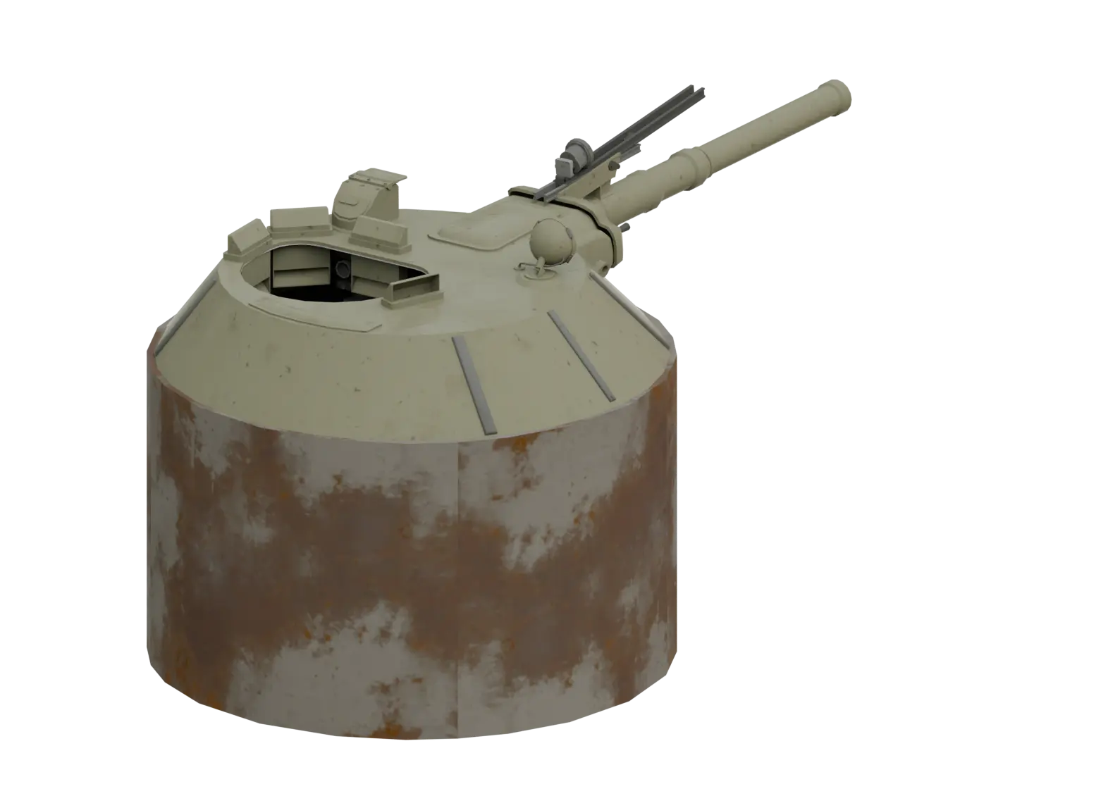 BMP-1 Turret in Multicrew Tank Combat
