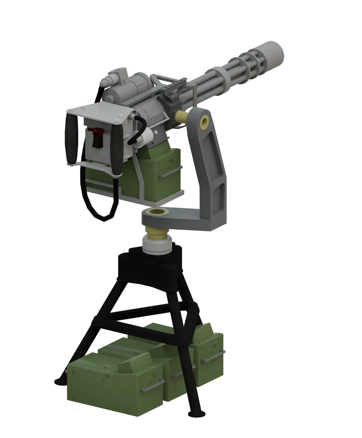 M134 in Multicrew Tank Combat