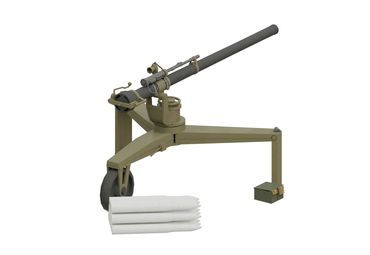 M40 Recoilless in Multicrew Tank Combat