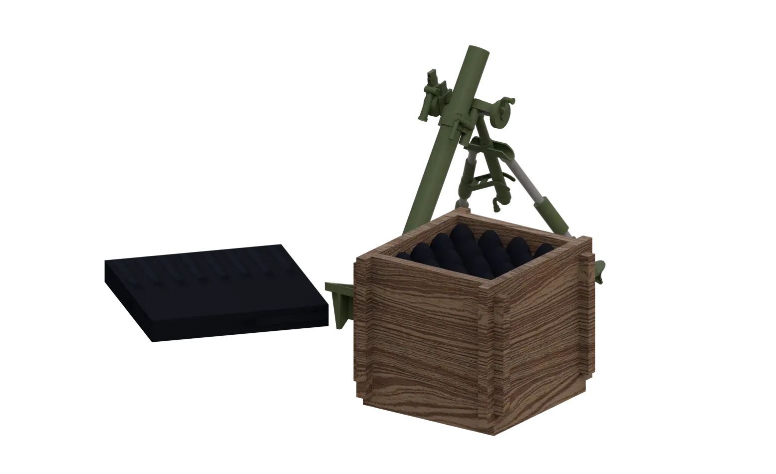 Mortar in Multicrew Tank Combat