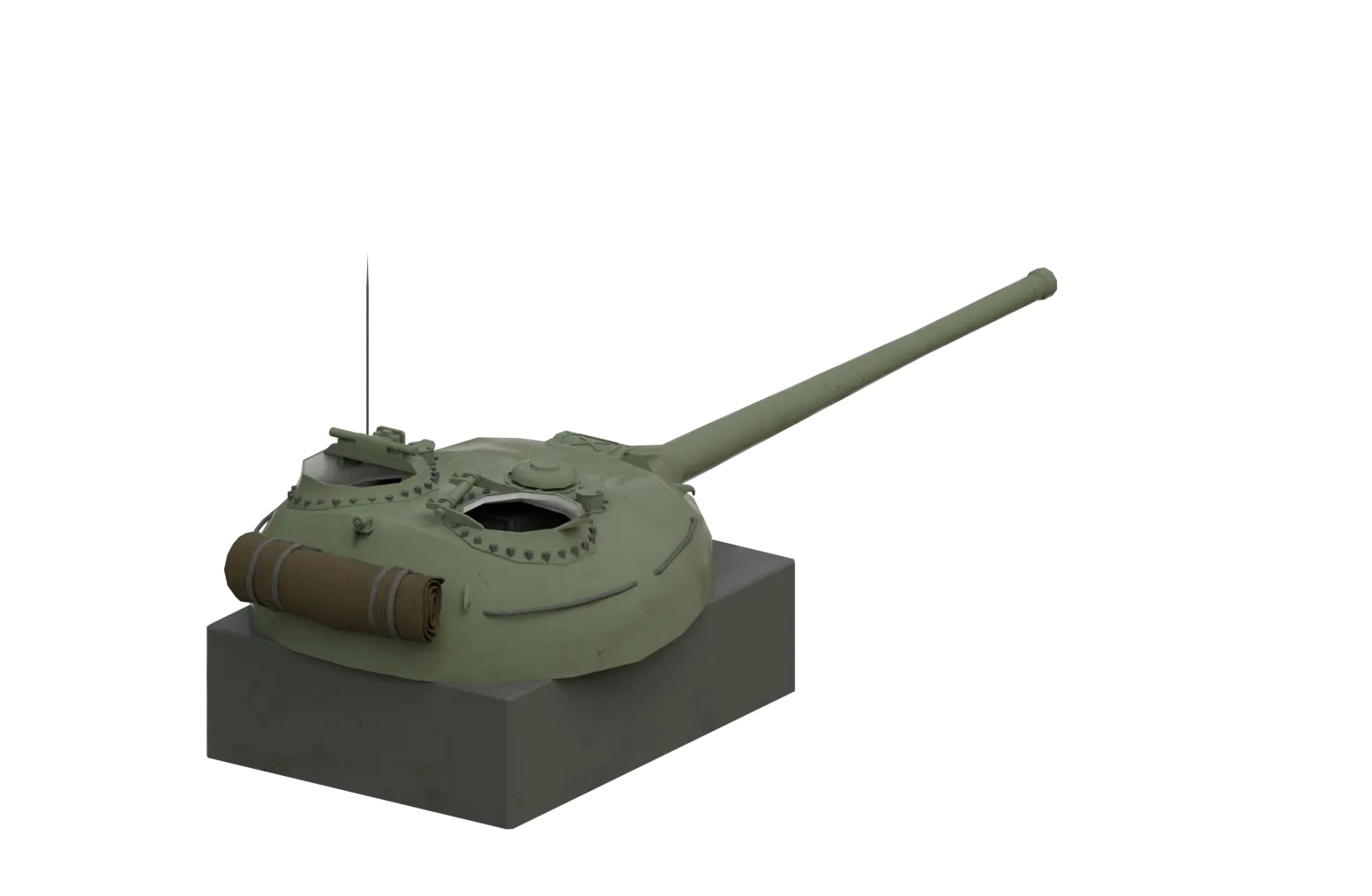 T-54 Turret in Multicrew Tank Combat