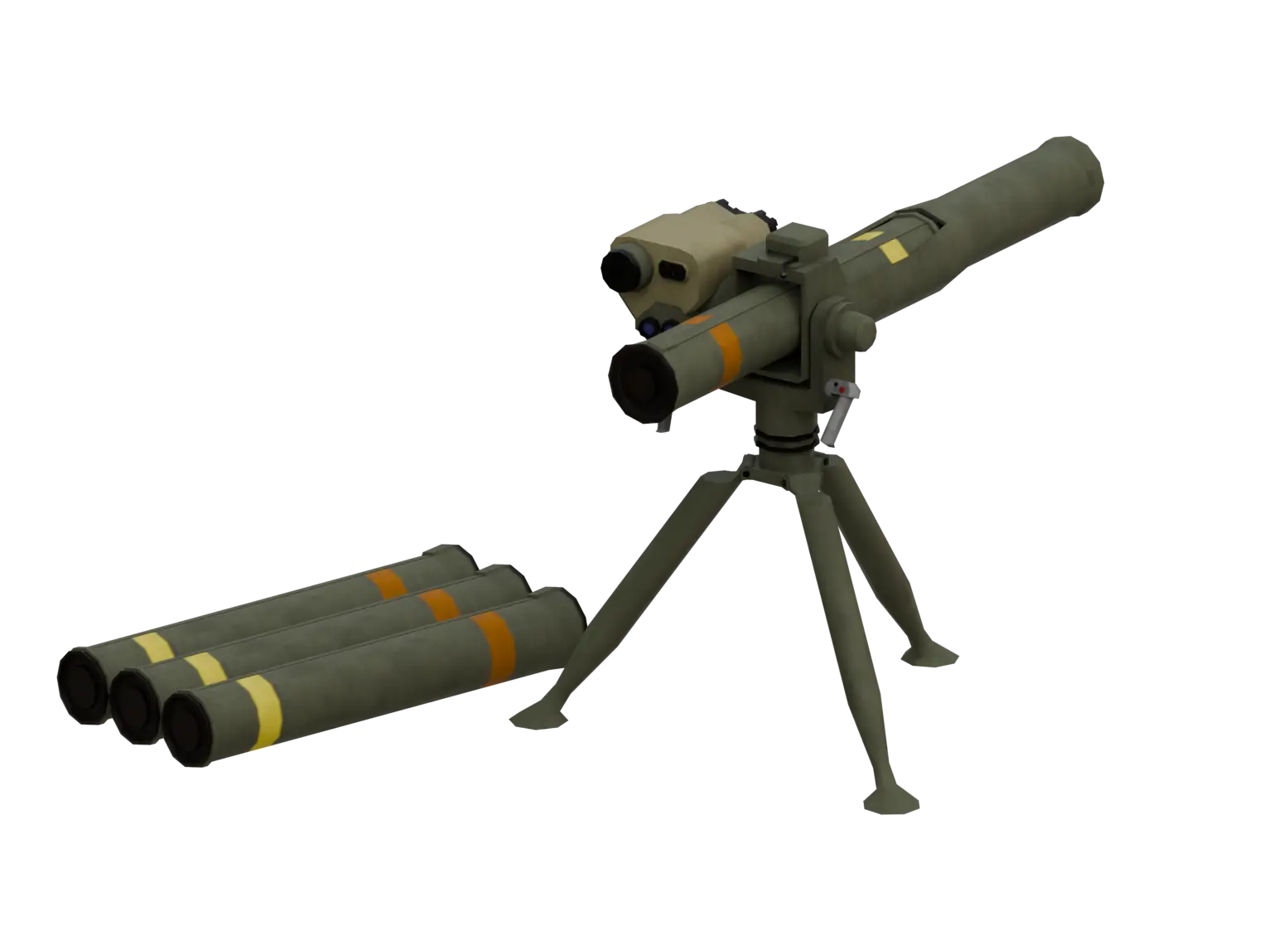 TOW Tripod in Multicrew Tank Combat