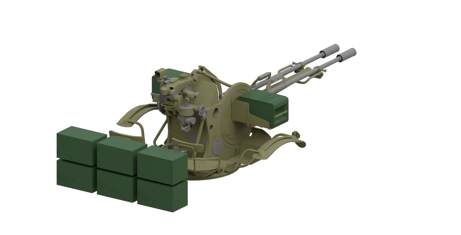 ZU-23-2 in Multicrew Tank Combat