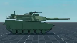 120S, right, in Multicrew Tank Combat