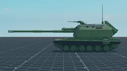 2S19 Msta-S, left, in Multicrew Tank Combat