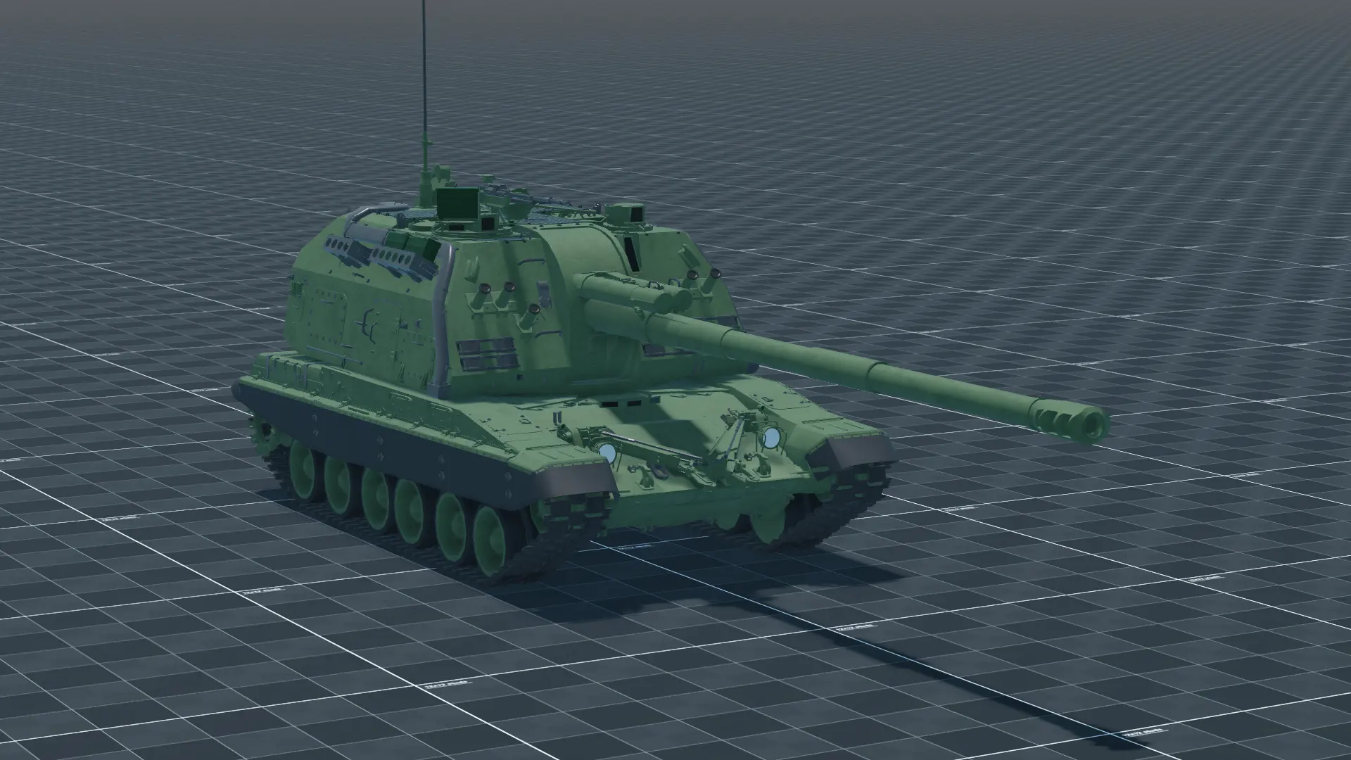 2S19 Msta-S, perspective, in Multicrew Tank Combat