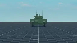 2S38, back, in Multicrew Tank Combat