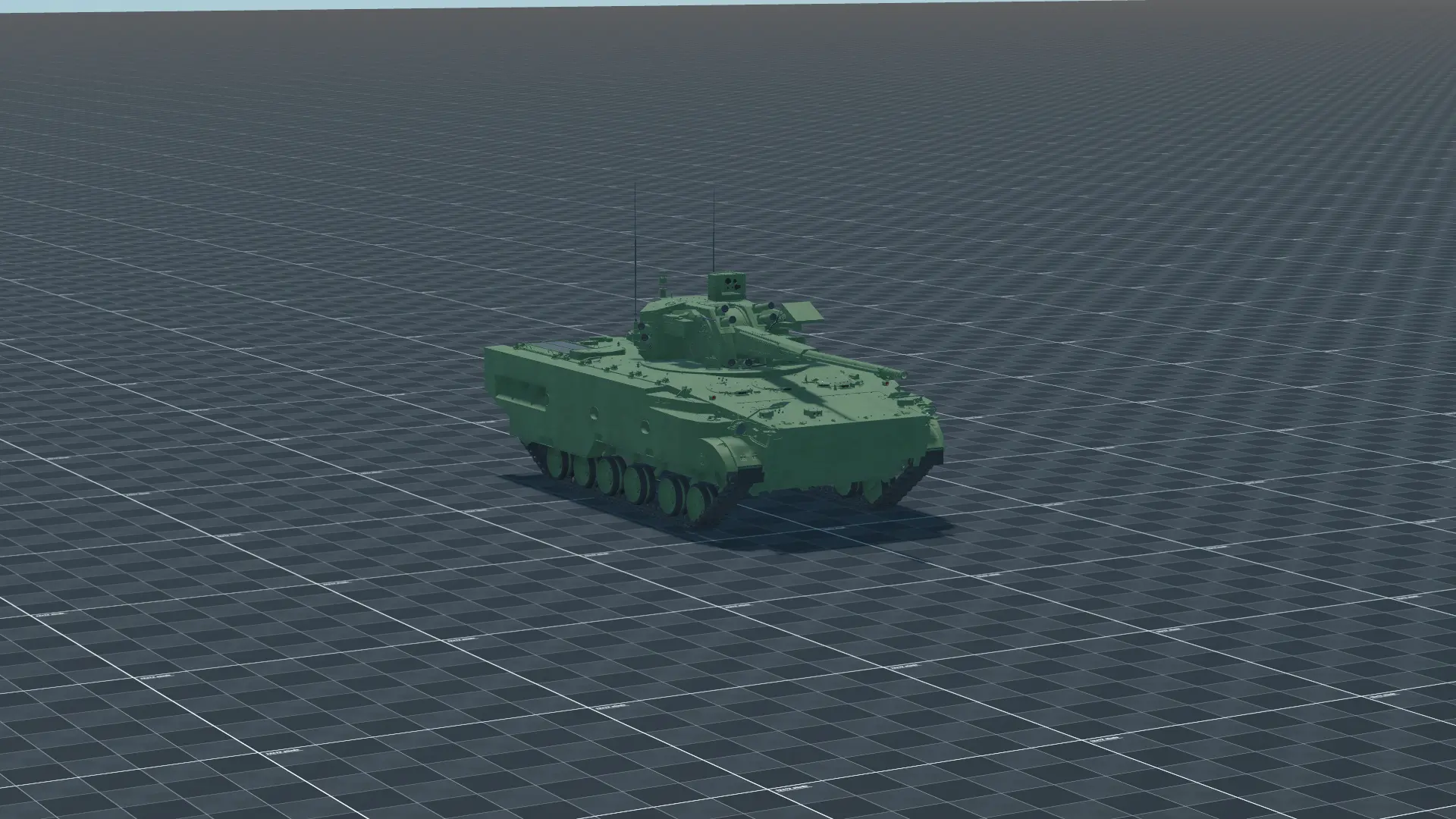 2S38, perspective, in Multicrew Tank Combat