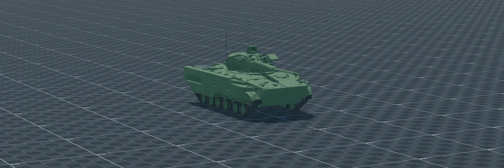 2S38, perspective banner, in Multicrew Tank Combat