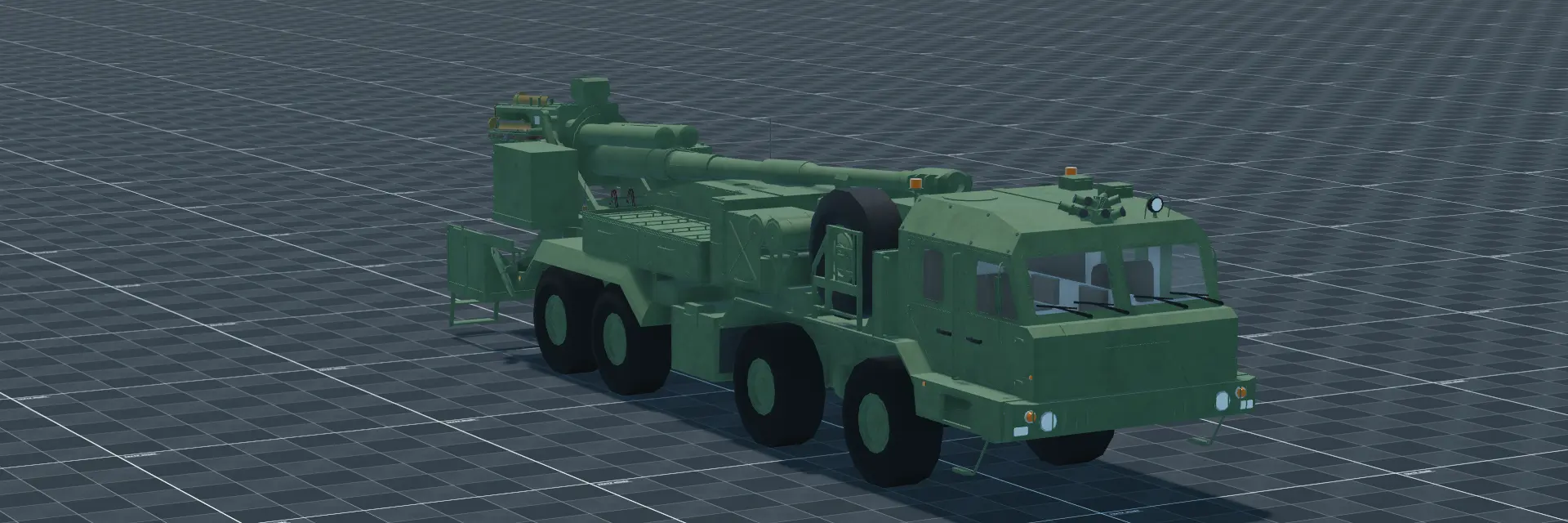 2S43, perspective banner, in Multicrew Tank Combat