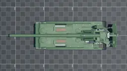 2S7 Pion, top, in Multicrew Tank Combat