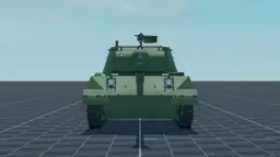 90mm GMC Super Hellcat, front, in Multicrew Tank Combat