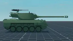 90mm GMC Super Hellcat, right, in Multicrew Tank Combat