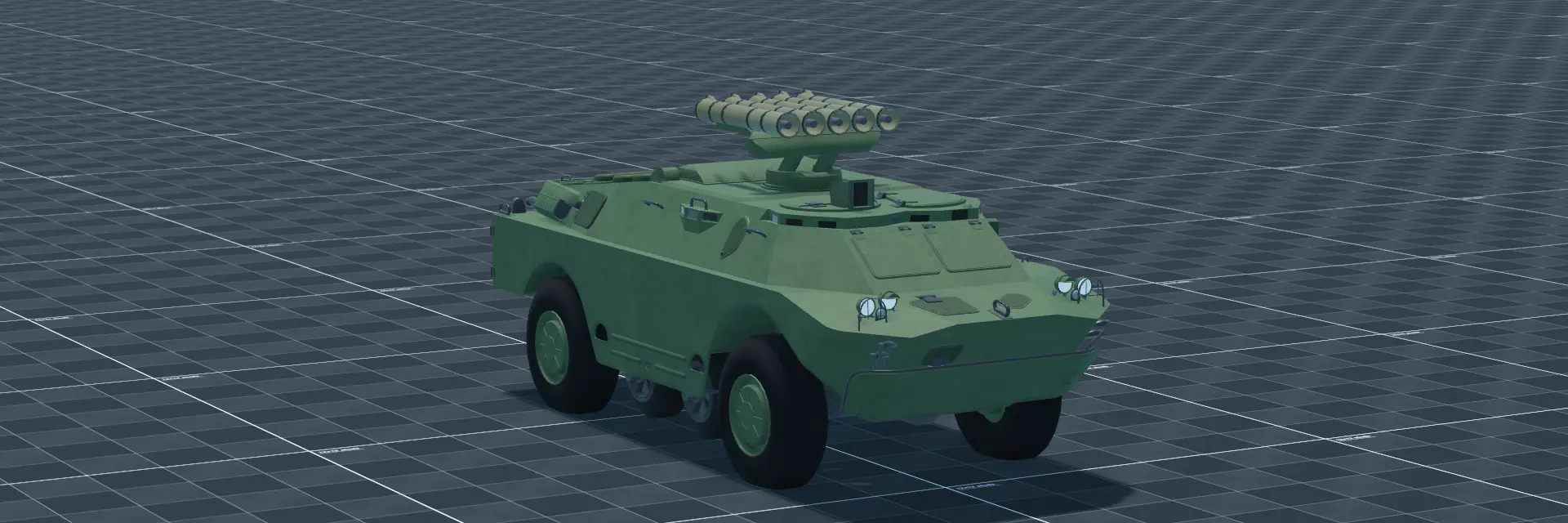 9P148, perspective banner, in Multicrew Tank Combat