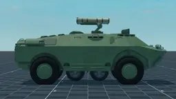 9P148, right, in Multicrew Tank Combat