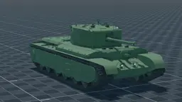 A.33/1 Assault Tank, perspective, in Multicrew Tank Combat