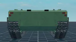 Abandoned IFV Hull, back, in Multicrew Tank Combat