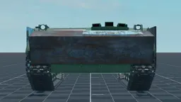 Abandoned IFV Hull, front, in Multicrew Tank Combat