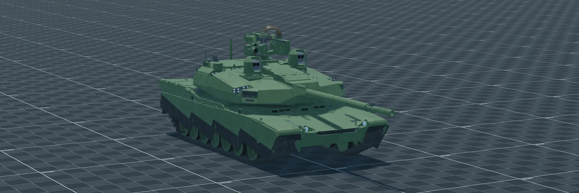 Abrams X, perspective banner, in Multicrew Tank Combat