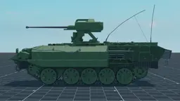 Achzarit Mk.2 (RCWS-30), left, in Multicrew Tank Combat