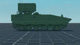 AFT-10, right, in Multicrew Tank Combat