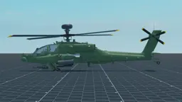 AH-64D, left, in Multicrew Tank Combat