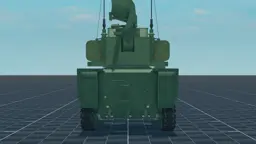 Air Defense Anti Tank System, back, in Multicrew Tank Combat