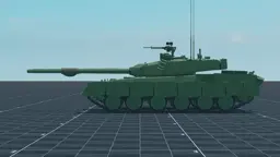 Al-Khalid, left, in Multicrew Tank Combat