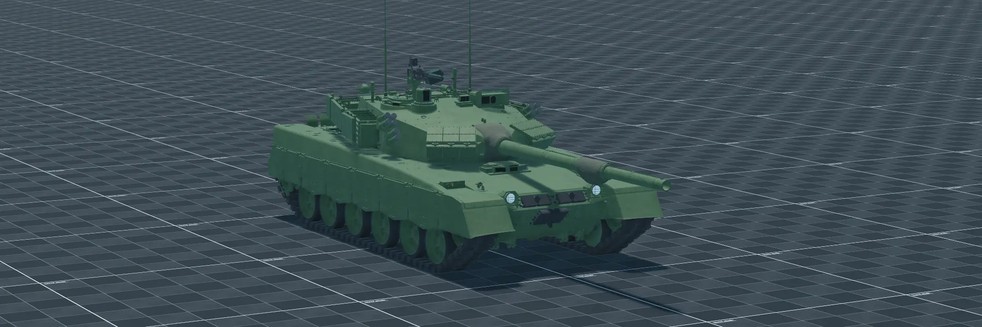 Al-Khalid, perspective banner, in Multicrew Tank Combat