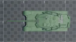 Al-Khalid, top, in Multicrew Tank Combat