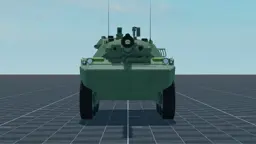 AMX-10RC, front, in Multicrew Tank Combat