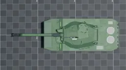 AMX-10RC, top, in Multicrew Tank Combat