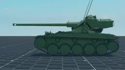 AMX-13, left, in Multicrew Tank Combat