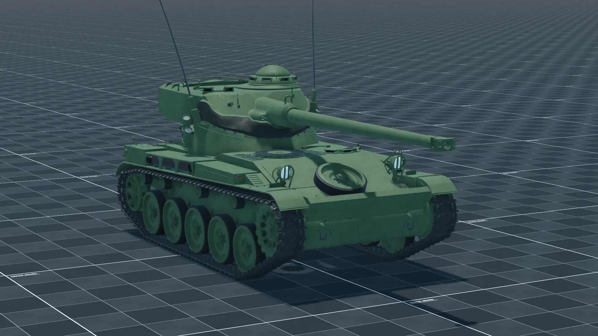 AMX-13, perspective, in Multicrew Tank Combat