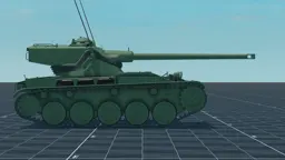 AMX-13, right, in Multicrew Tank Combat