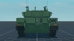 Ariete C1, back, in Multicrew Tank Combat