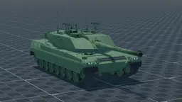 Ariete C1, perspective, in Multicrew Tank Combat