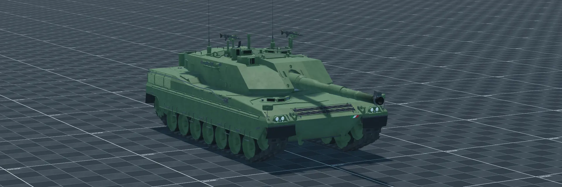 Ariete C1, perspective banner, in Multicrew Tank Combat