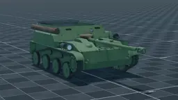 ASU-57, perspective, in Multicrew Tank Combat