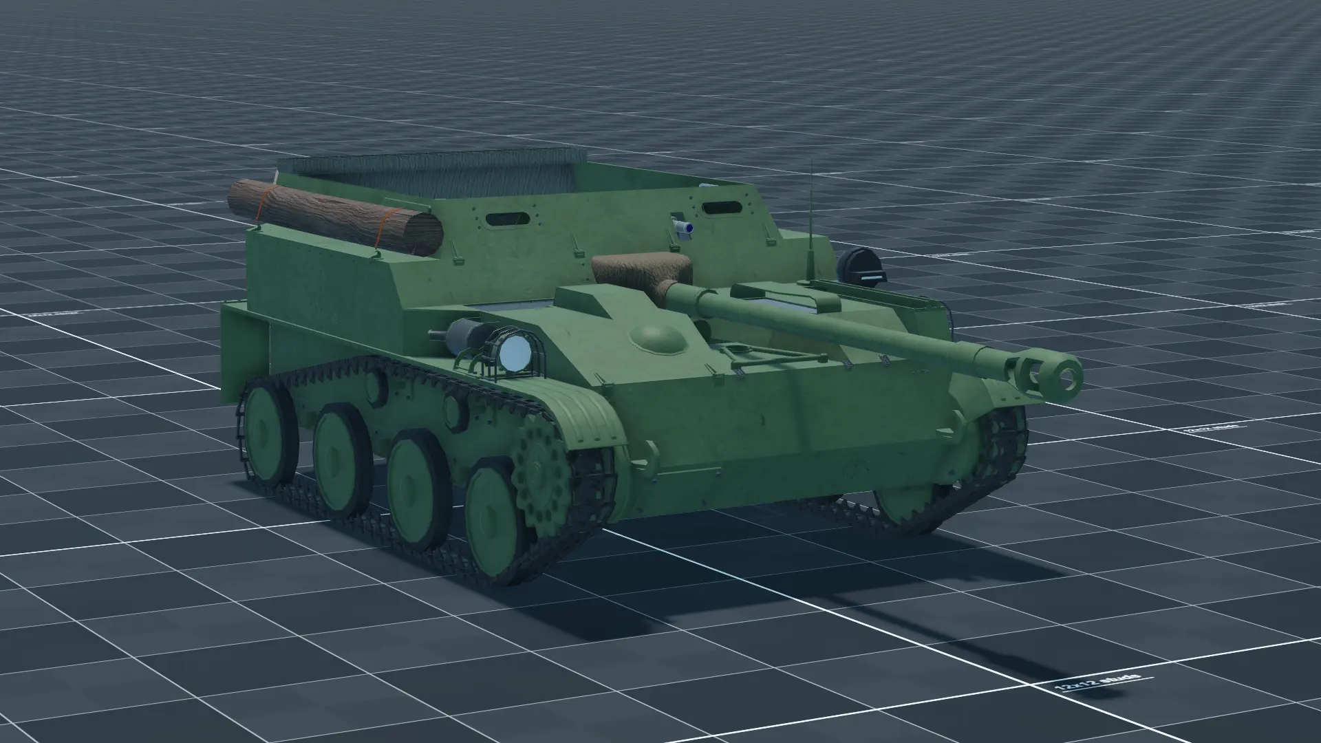 ASU-57, perspective, in Multicrew Tank Combat