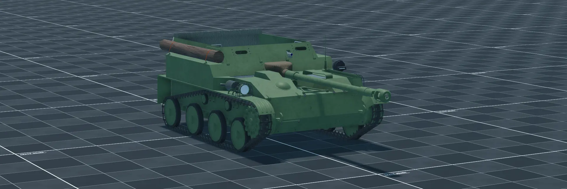 ASU-57, perspective banner, in Multicrew Tank Combat
