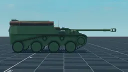 ASU-57, right, in Multicrew Tank Combat