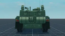 Black Night, back, in Multicrew Tank Combat