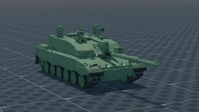 Black Night, perspective, in Multicrew Tank Combat