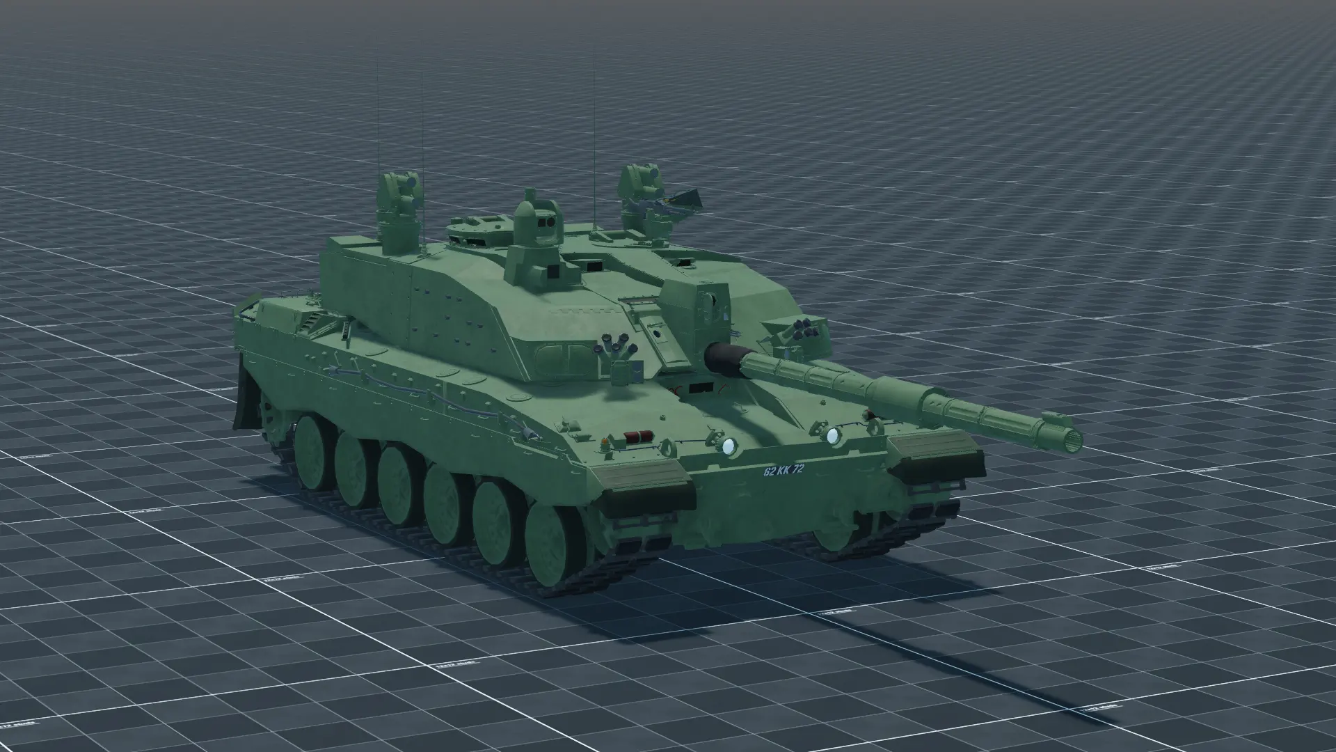 Black Night, perspective, in Multicrew Tank Combat