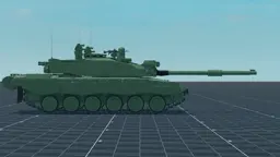 Black Night, right, in Multicrew Tank Combat