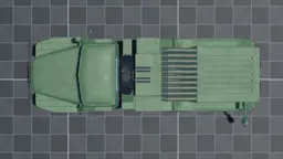 BM-21 Grad, top, in Multicrew Tank Combat