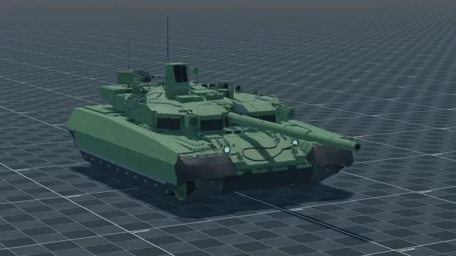 BM Oplot, perspective, in Multicrew Tank Combat